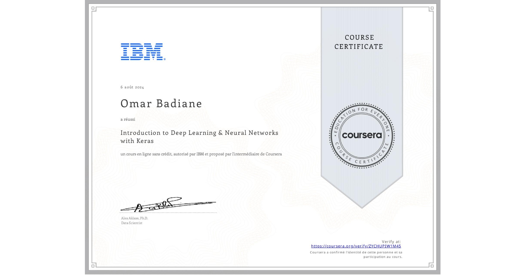 Data Science Professional Certificate