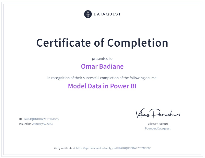 Model Data in Power BI